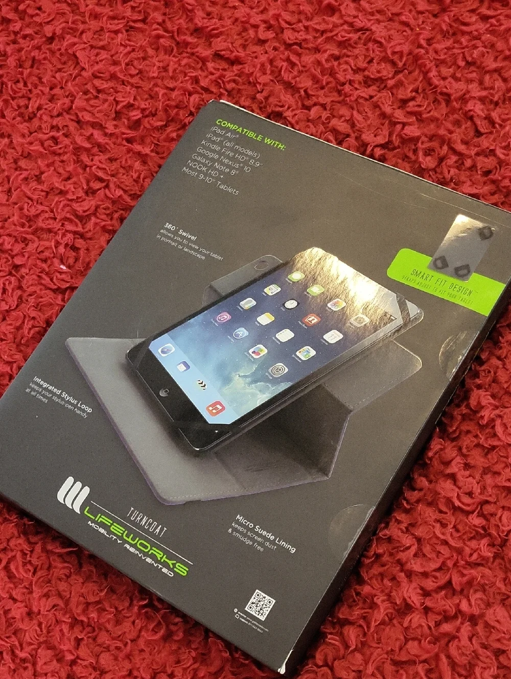 Pink Tablet Folio Case (9-10") - Picture 6 of 6